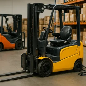 Koszty paliwa, energii i serwisu wózków widłowych