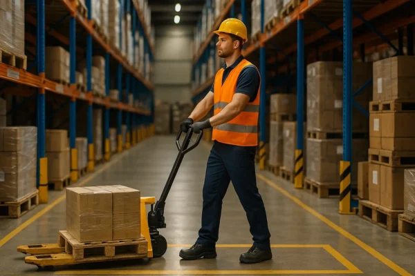 Normy dźwigania BHP – jak pogodzić z udźwigiem wózka