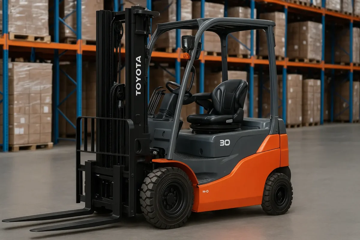 Toyota Traigo 8FBMT30 recenzja wózka widłowego