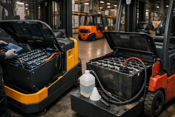 Li-ION w wózkach widłowych – kiedy się NIE opłaca